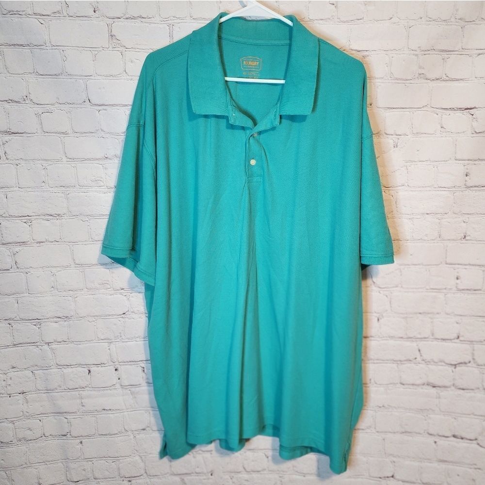 Men's The Foundry Supply Co polo shirt, size 4XL